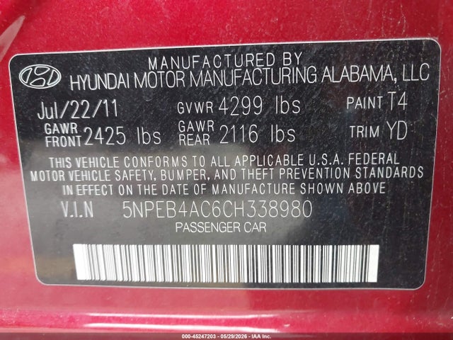 Hyundai SONATA Gls
