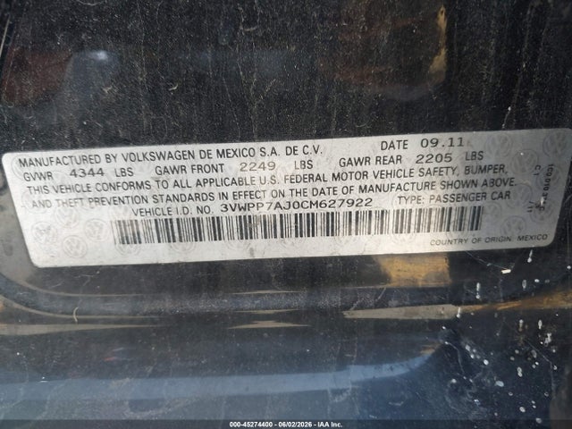 Volkswagen Jetta 2.5l Se