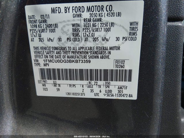 Ford Escape Xlt