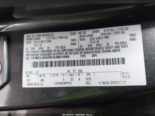 Ford Escape Se