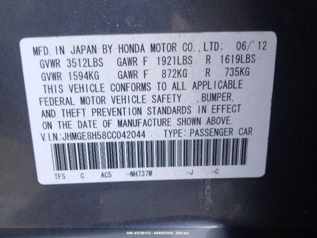 Honda Fit Sport
