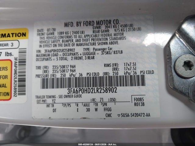 Ford Fusion Se