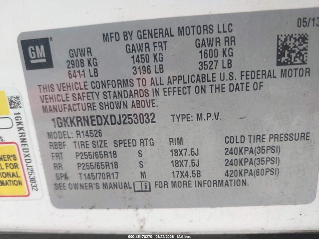 GMC Acadia Sle-1