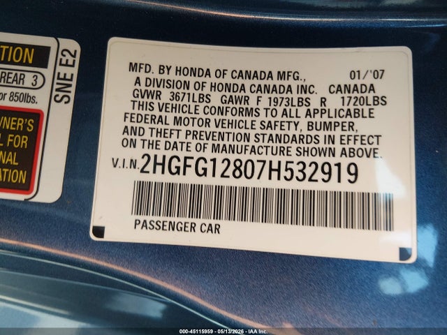 Honda Civic Ex