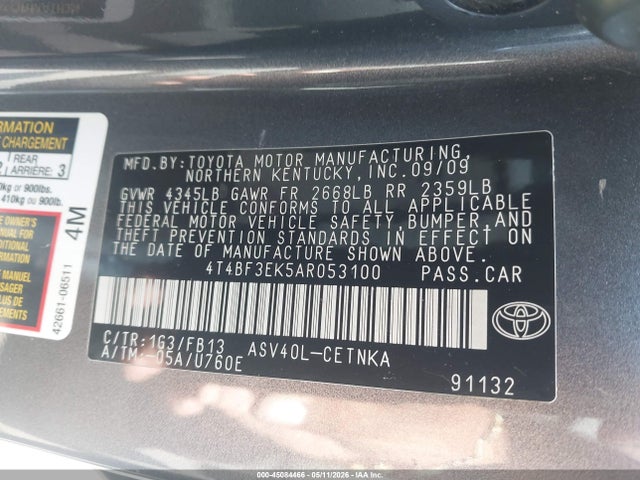 Toyota Camry Le