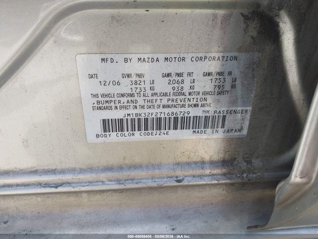Mazda Mazda3 I