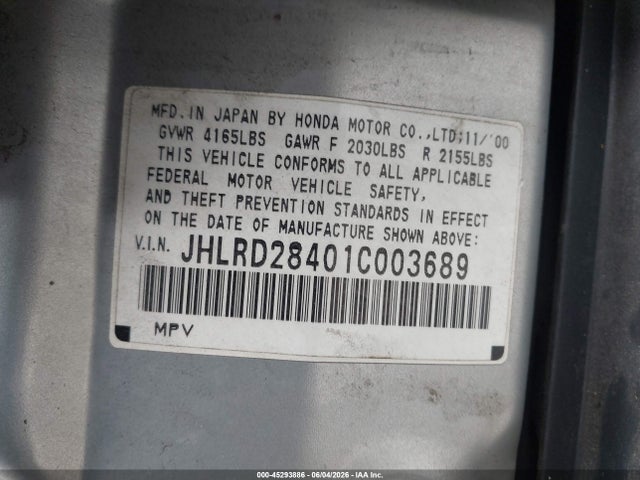 Honda CR-V Lx