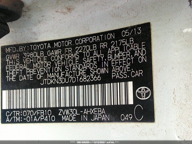 Toyota Prius Three