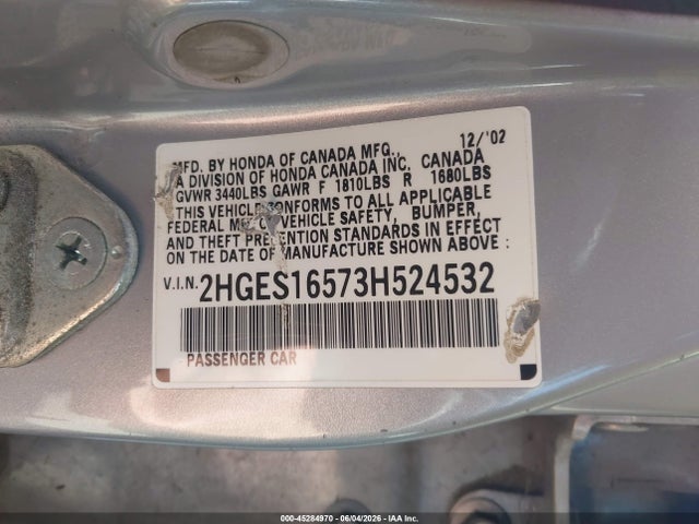 Honda Civic Lx