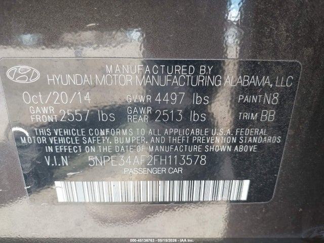 Hyundai SONATA Sport