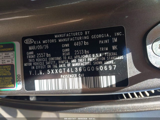 Kia Optima Lx