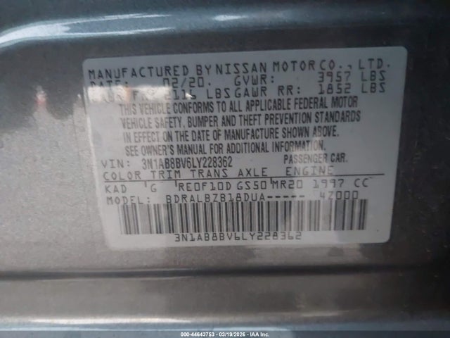 Nissan Sentra S Xtronic Cvt