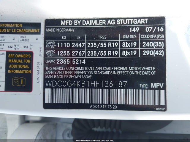 Mercedes-Benz GLC 4matic