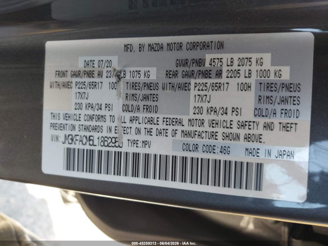 Mazda Cx Touring