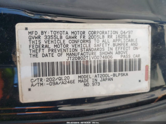 Toyota Celica St Limited Edition Pkg.