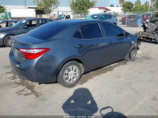 Toyota Corolla Le Eco