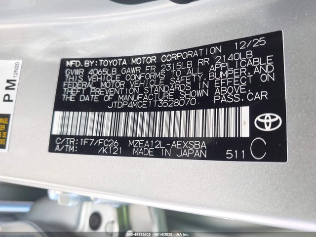 Toyota Corolla Se