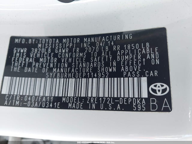 Toyota Corolla L