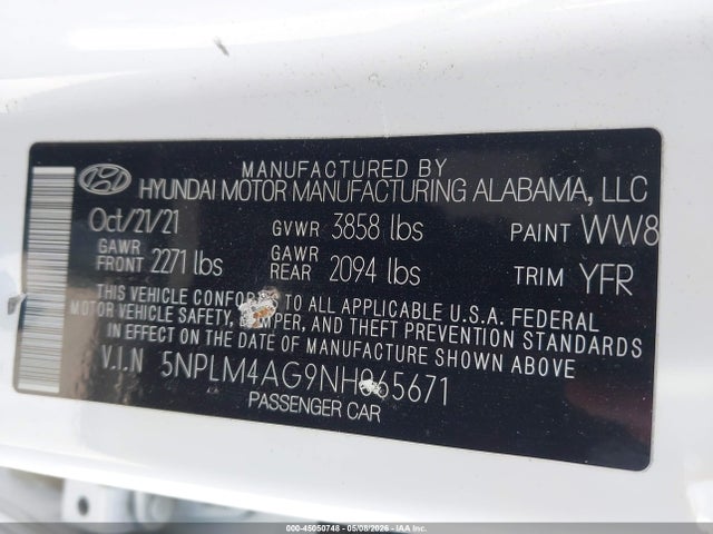 Hyundai ELANTRA Sel