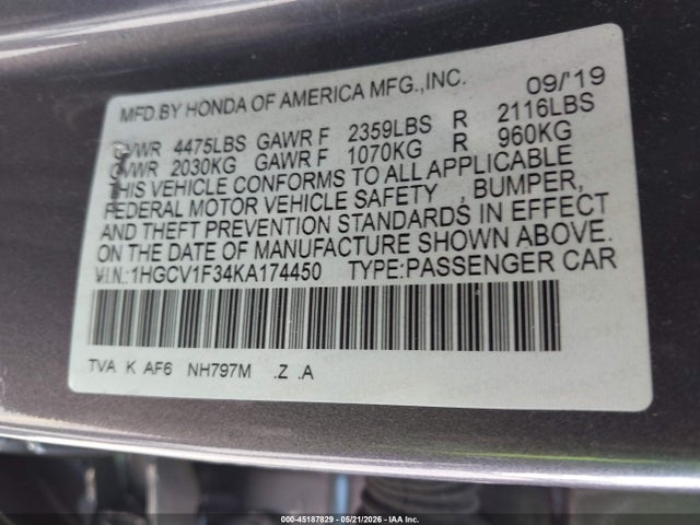 Honda Accord Sport