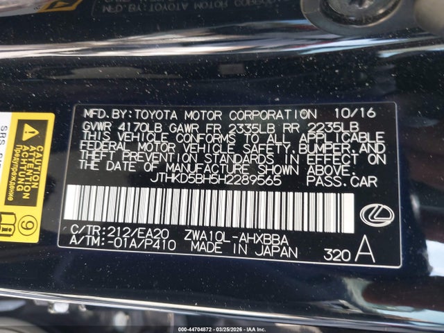 Lexus Ct Ct 200h F Sport