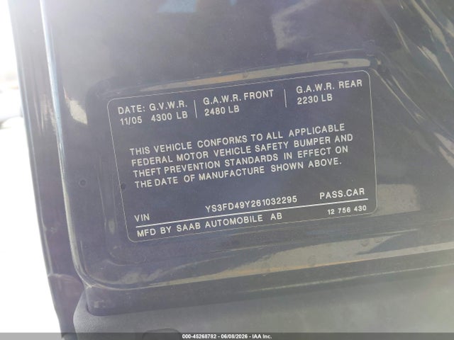 Saab 9-3 2.0t