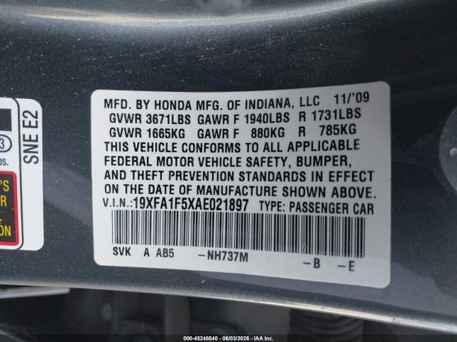 Honda Civic Lx