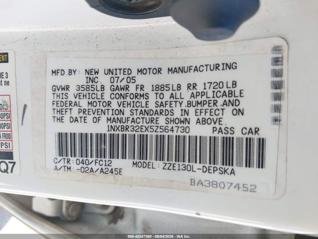 Toyota Corolla S