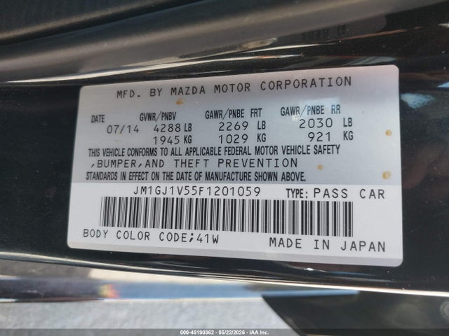 Mazda Mazda6 I Touring