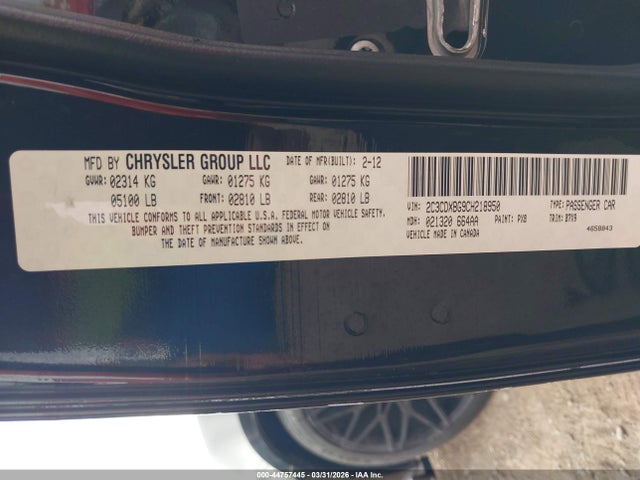 Dodge Charger Se