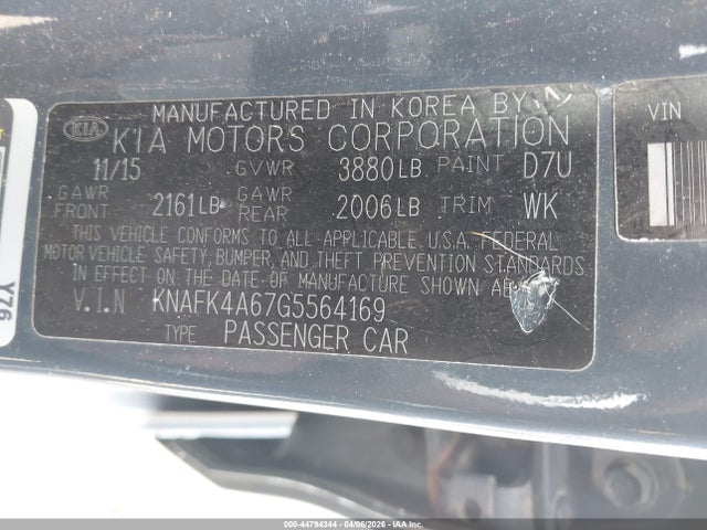 Kia Forte Lx