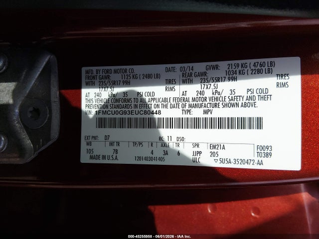 Ford Escape Se