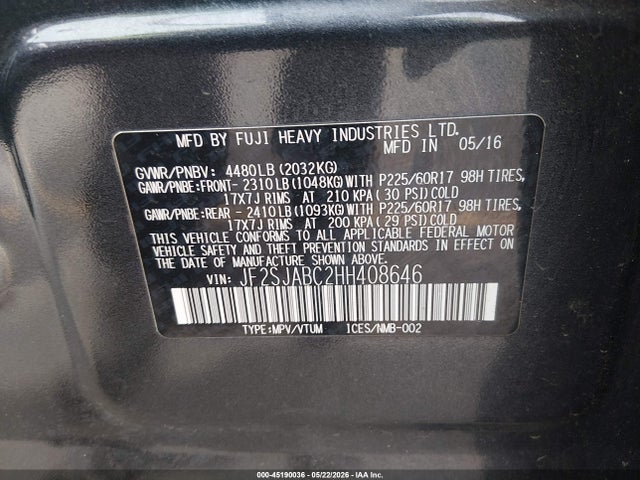 Subaru Forester 2.5i