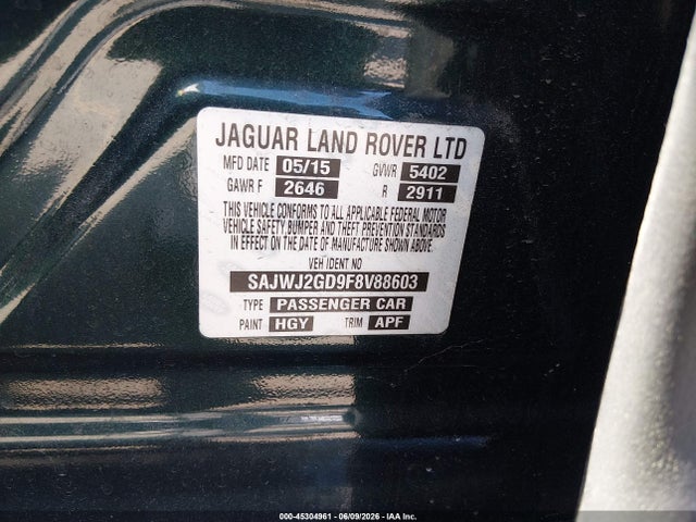 Jaguar XJ Xjl Portfolio
