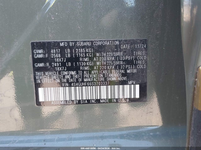 Subaru Crosstrek Sport