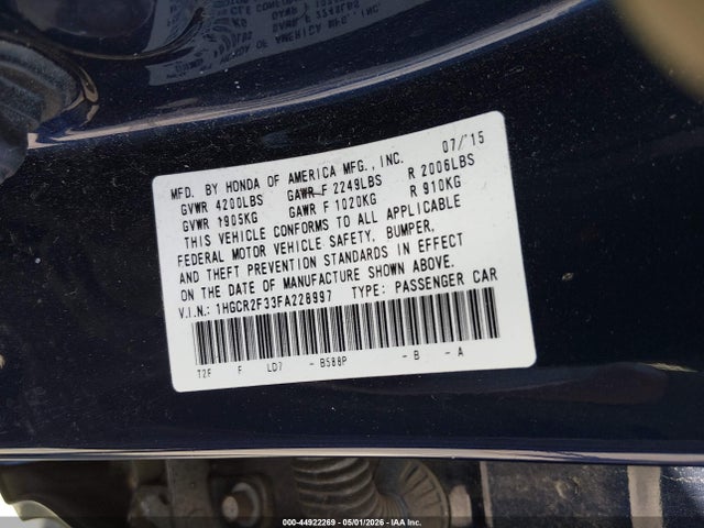 Honda Accord Lx
