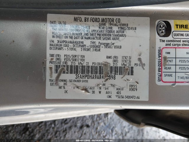 Ford Fusion Se