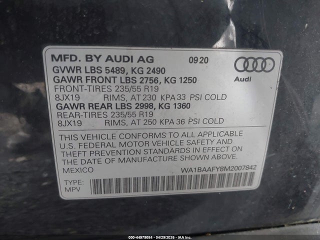 Audi Q5 Premium Plus 45 Tfsi Quattro S Tronic