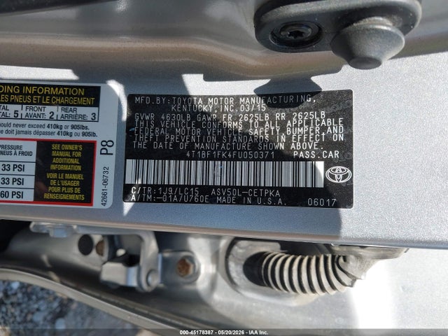 Toyota Camry Xse