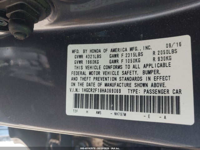 Honda Accord Sport Se
