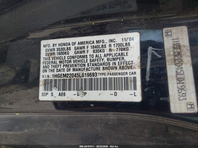 Honda Civic Ex