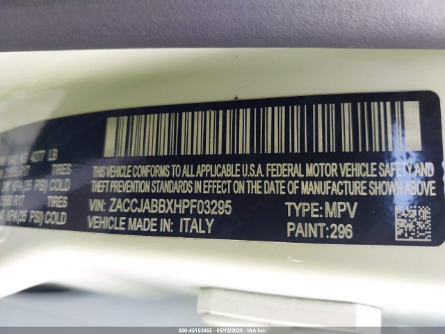 Jeep Renegade Latitude Fwd