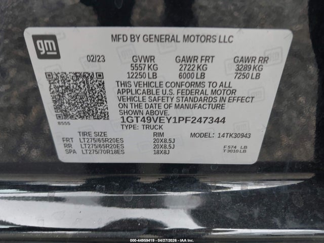 General Motors Sierra 3500HD 4wd  Long Bed At4