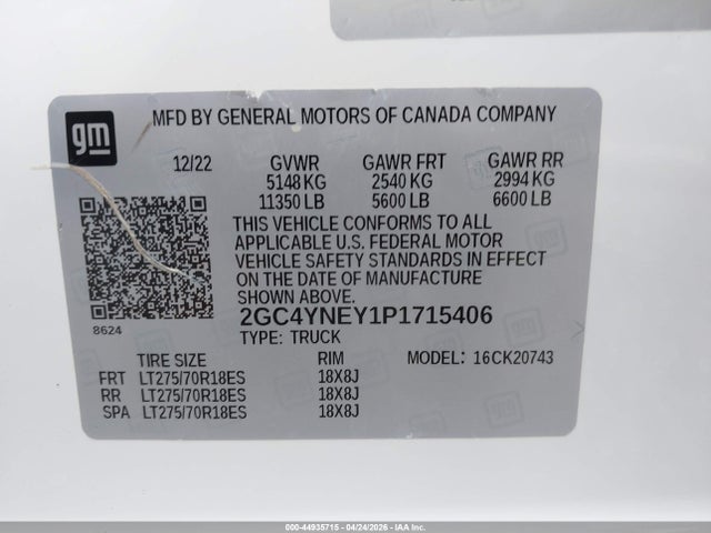 Chevrolet Silverado 2500 4wd  Standard Bed Lt