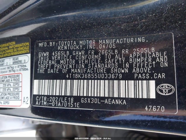 Toyota Avalon Touring