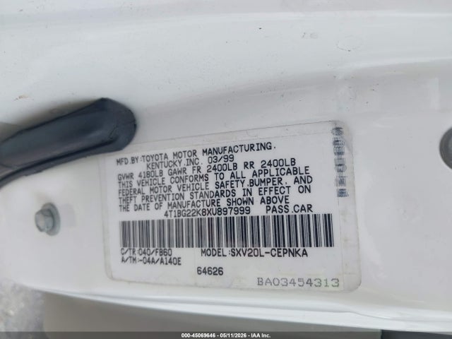 Toyota Camry Le
