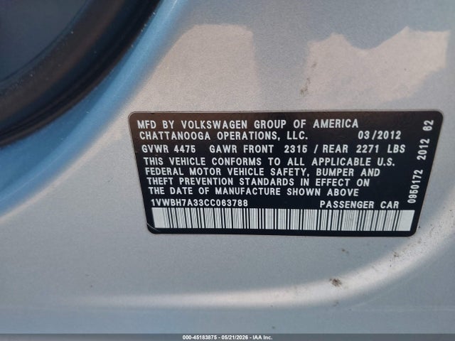 Volkswagen Passat 2.5l Se