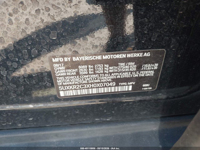 BMW X Series Sdrive35i