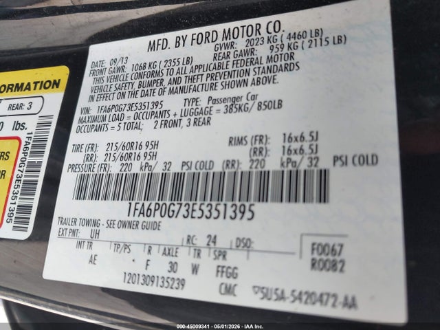 Ford Fusion S