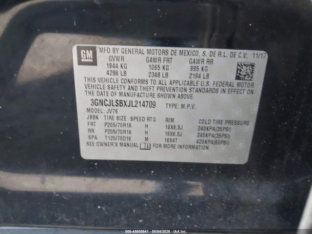 Chevrolet Trax Lt
